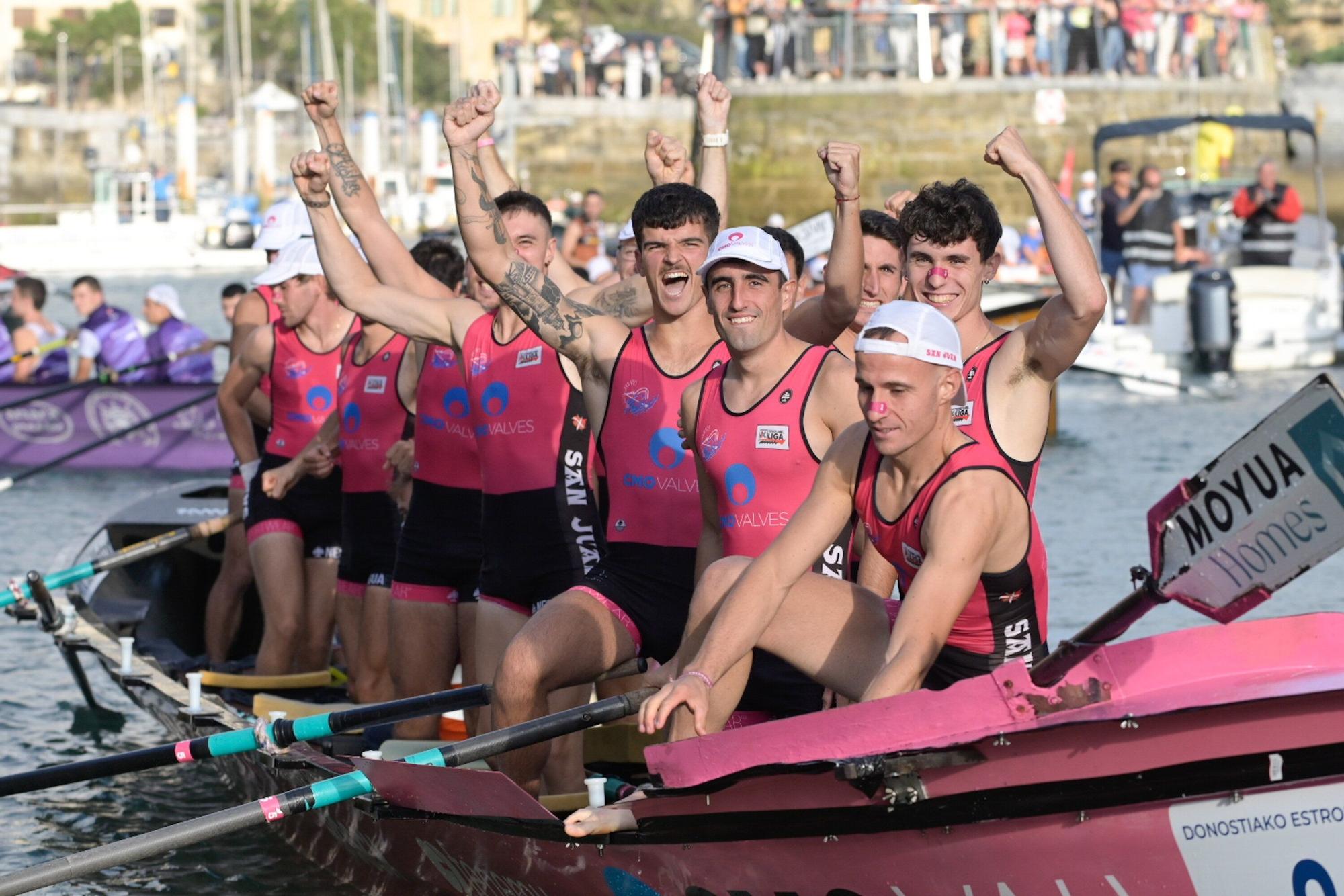 En imágenes: regata clasificatoria para la Bandera de La Concha