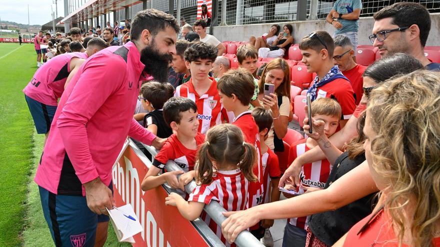 El entrenamiento del Athletic del jueves será a puerta abierta