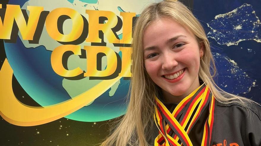 Olaia Tejeda conquista tres medallas en el campeonato internacional de Alemania