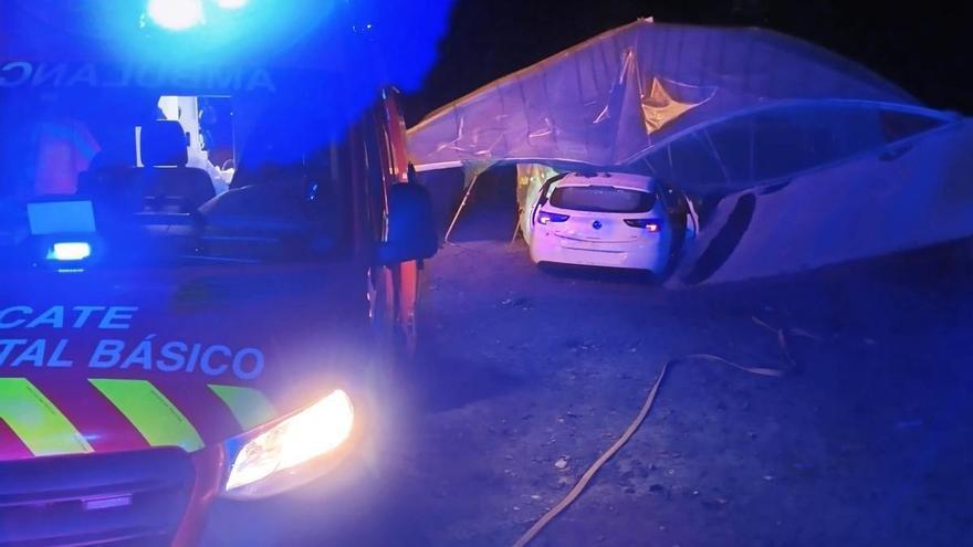 Dos heridos de pronóstico reservado en sendos accidentes de tráfico en Peralta y Fitero