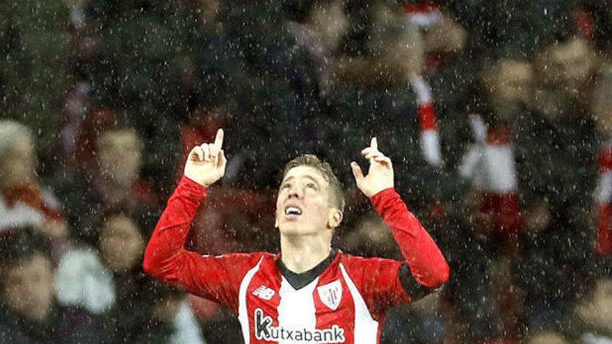 Un gol de Muniain vira el rumbo del Athletic