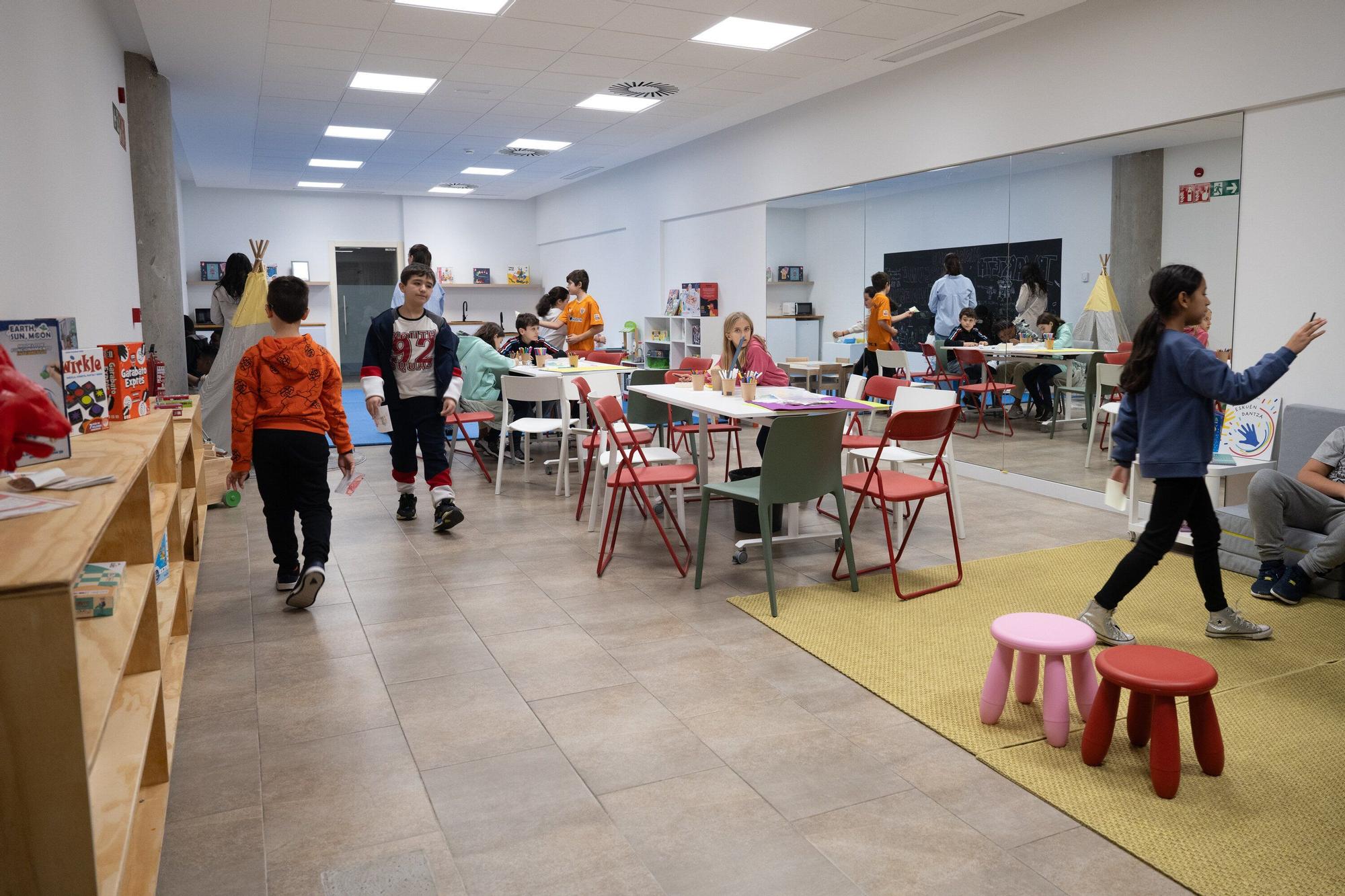 En imágenes: Bilbao inaugura los nuevos Haurgune y Kidegune