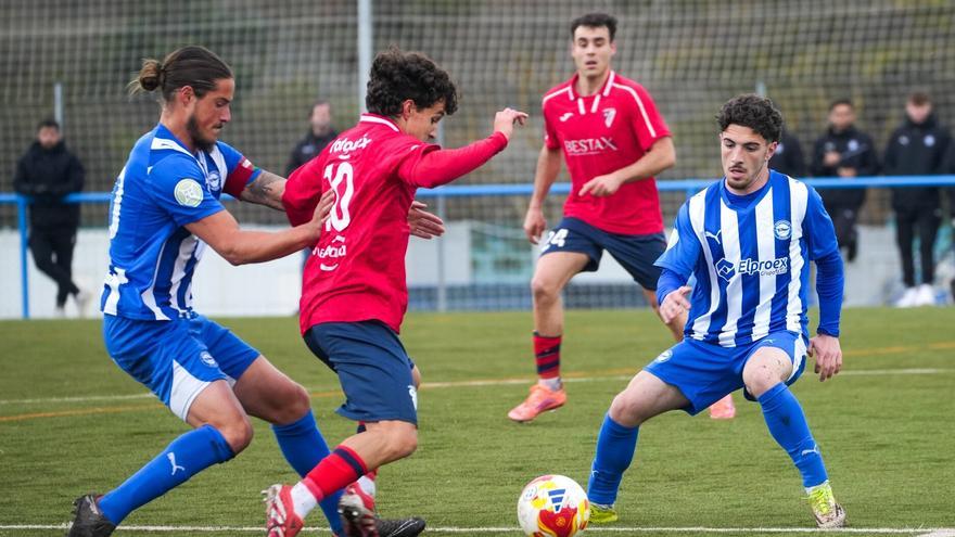 El Alavés C apura sus opciones de 'play off' ante el campeón Portugalete