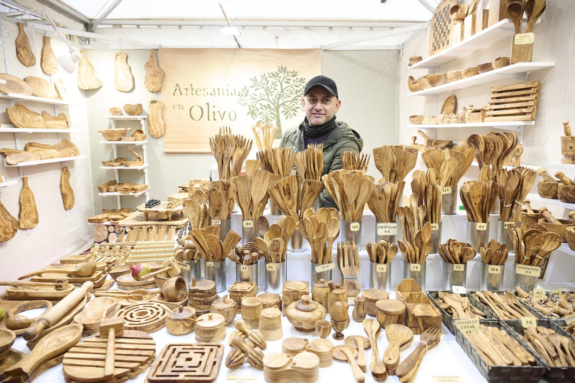 Fotos de la feria de Navidad en la Plaza de Toros