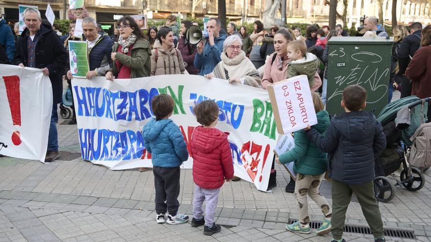 La plataforma 0-3 Navarra denuncia temperaturas de hasta 30 ºC en las aulas