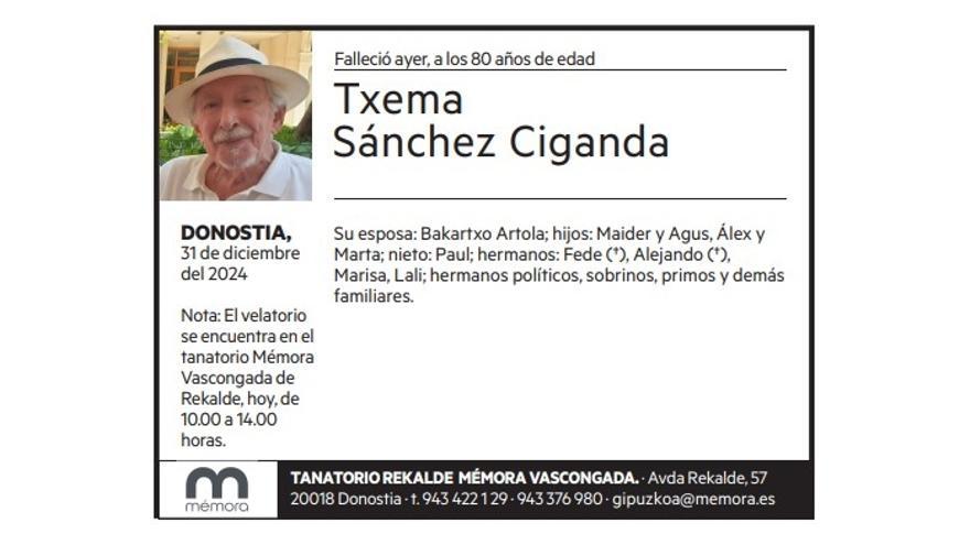 Txema Sánchez Ciganda