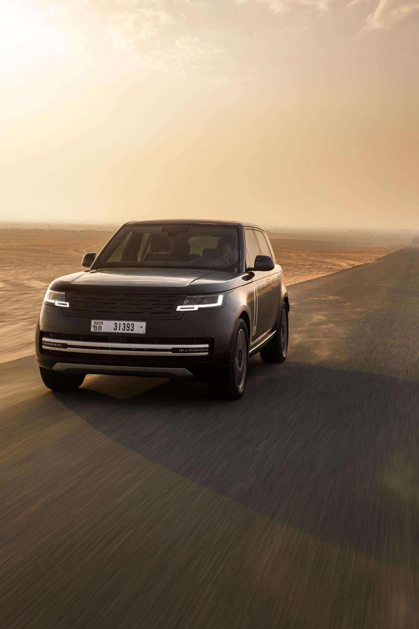 Range Rover eléctrico.