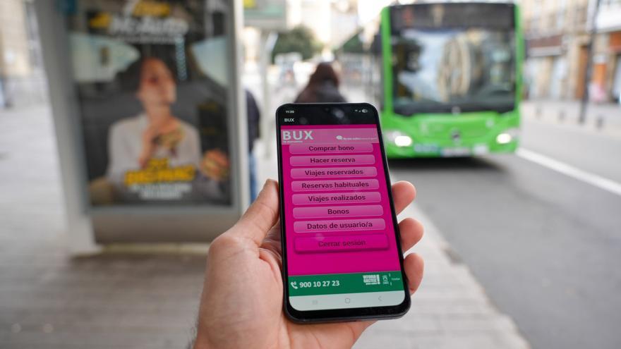 El servicio Bux de transporte a demanda en Vitoria llega a los 1.720 bonos en 2025