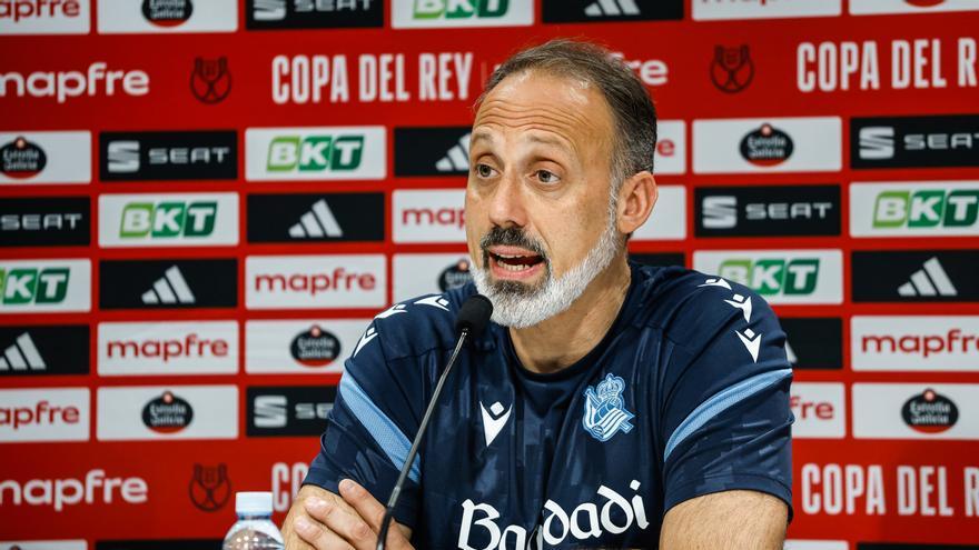 Matarazzo: "No vamos a Bilbao con el freno de mano por ser una eliminatoria a doble partido"