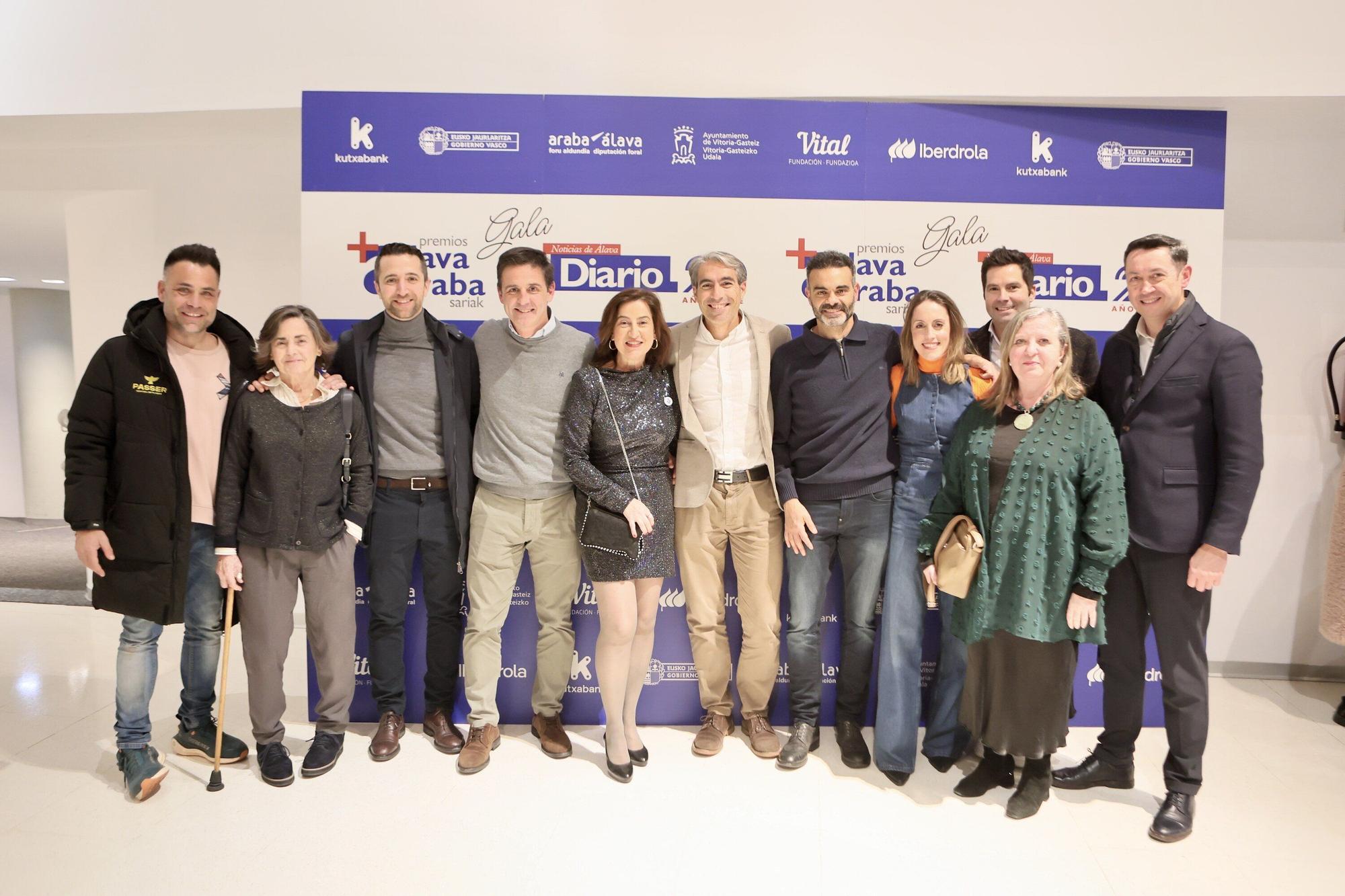 En imágenes: Más de 600 invitados celebran los 20 años de DNA en los Premios +Álava Sariak