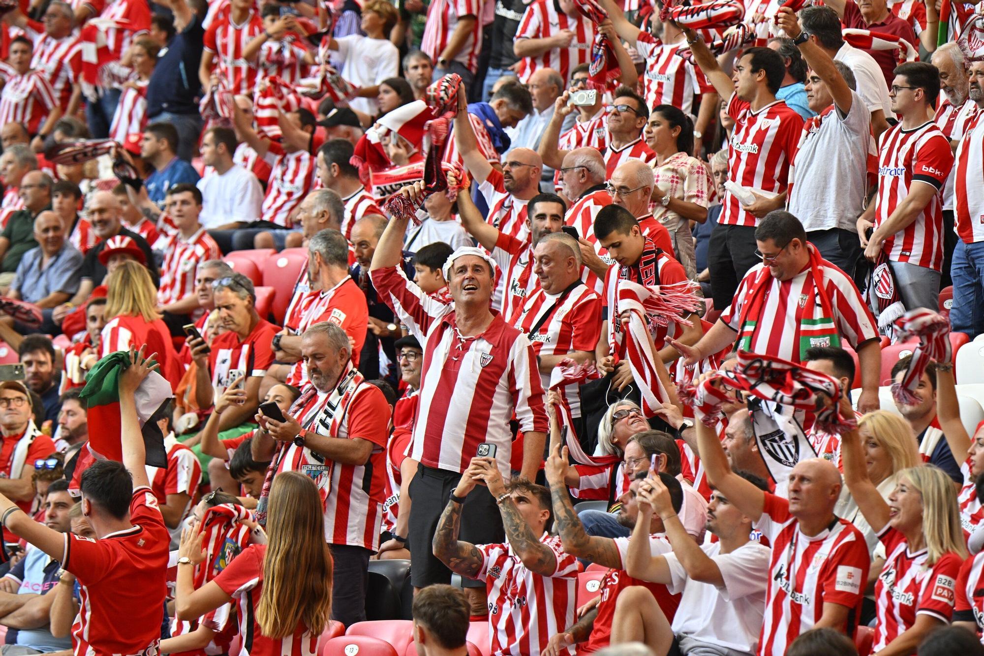 En imágenes: ¿Has estado en San Mamés viendo el Athletic-Arsenal? Búscate en nuestra galería