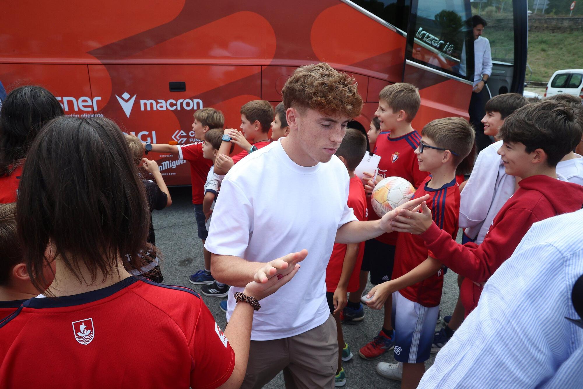 Fotos de la visita de Osasuna a Javier