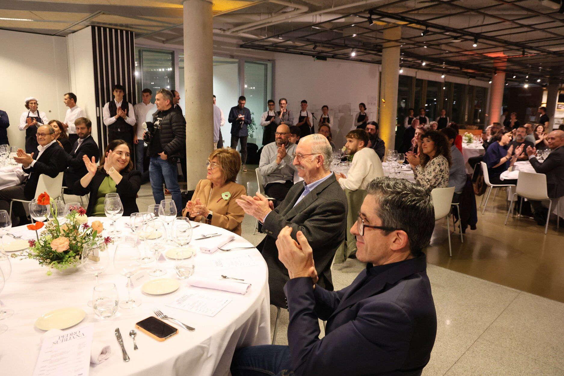 Homenaje a Pedro Subijana, 50 años de Akelarre y trabajo en la cocina.