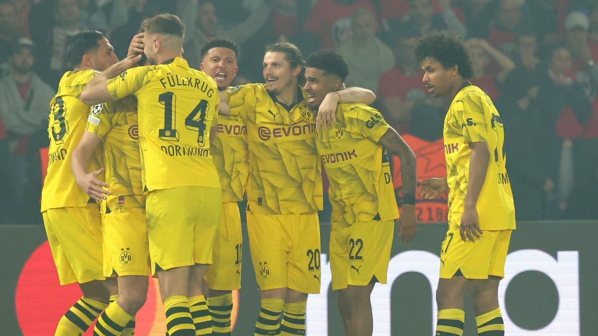 Jugadores del Borussia Dortmund
