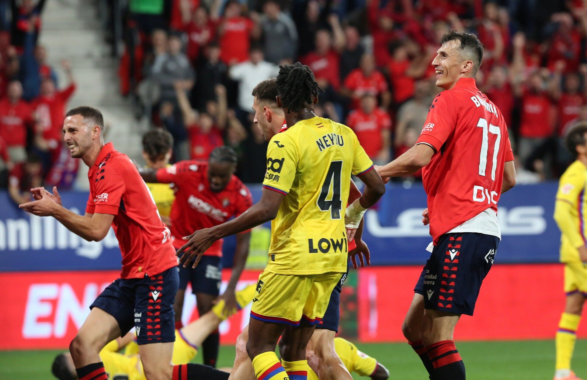 Fotos del Osasuna-Getafe en El Sadar