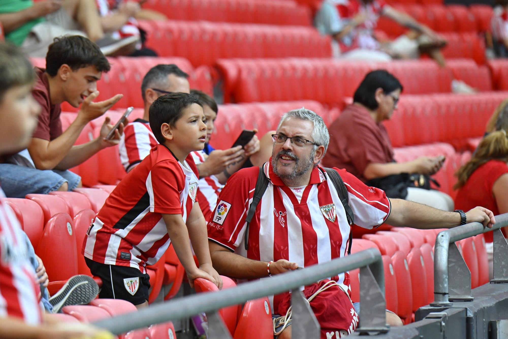 En imágenes: ¿Has estado en San Mamés viendo el Athletic-Alavés? Búscate en nuestra galería