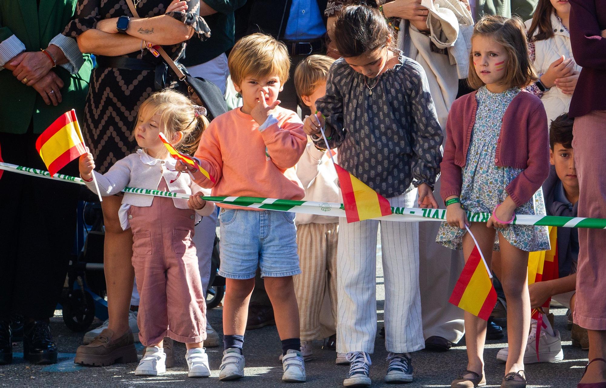 Fotos de la celebración de la Virgen del Pilar por la Guardia Civil de Navarra en Pamplona