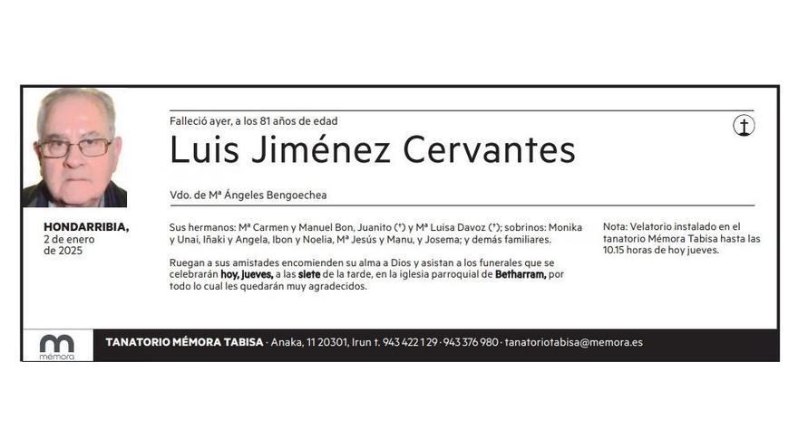Luis Jiménez Cervantes