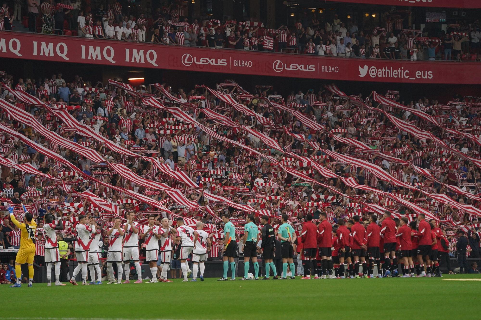 El Athletic - Rayo Vallecano, en imágenes