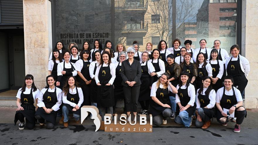 Las cocineras de Bizkaia dan un paso al frente por la igualdad