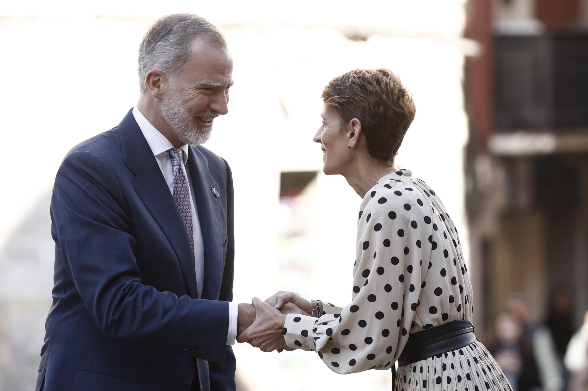 Visita de Felipe de Borbón, Leonor y Letizia a Navarra (viernes 26 de septiembre de 2025)