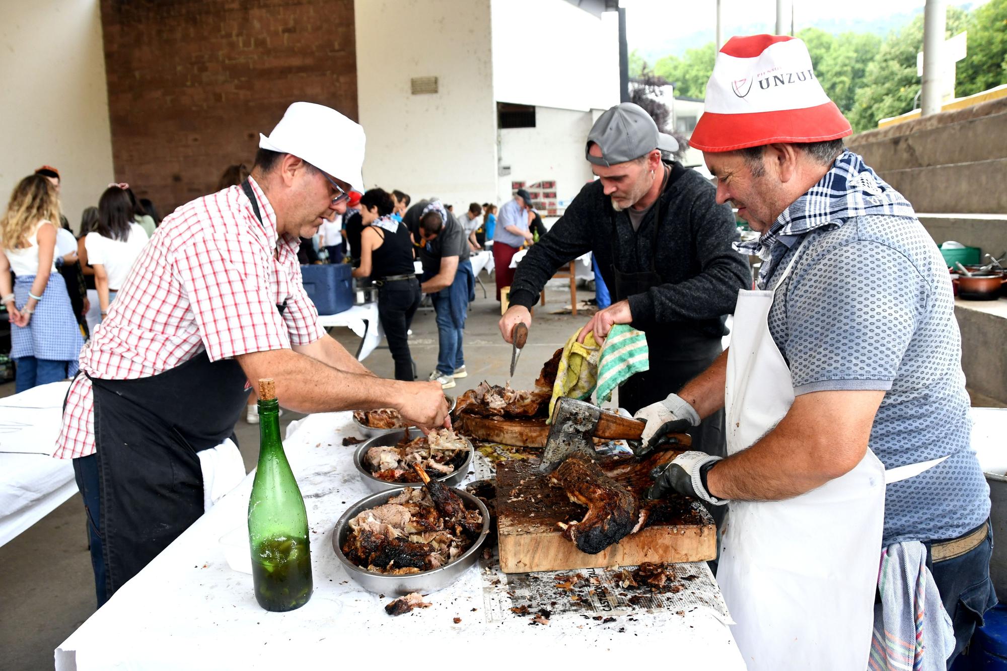 El zikiro baja el telón en Elizondo
