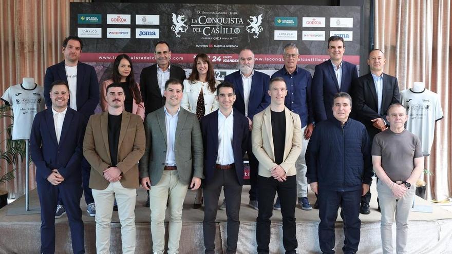 La Conquista del Castillo se supera cada año: 700 participantes en la novena edición