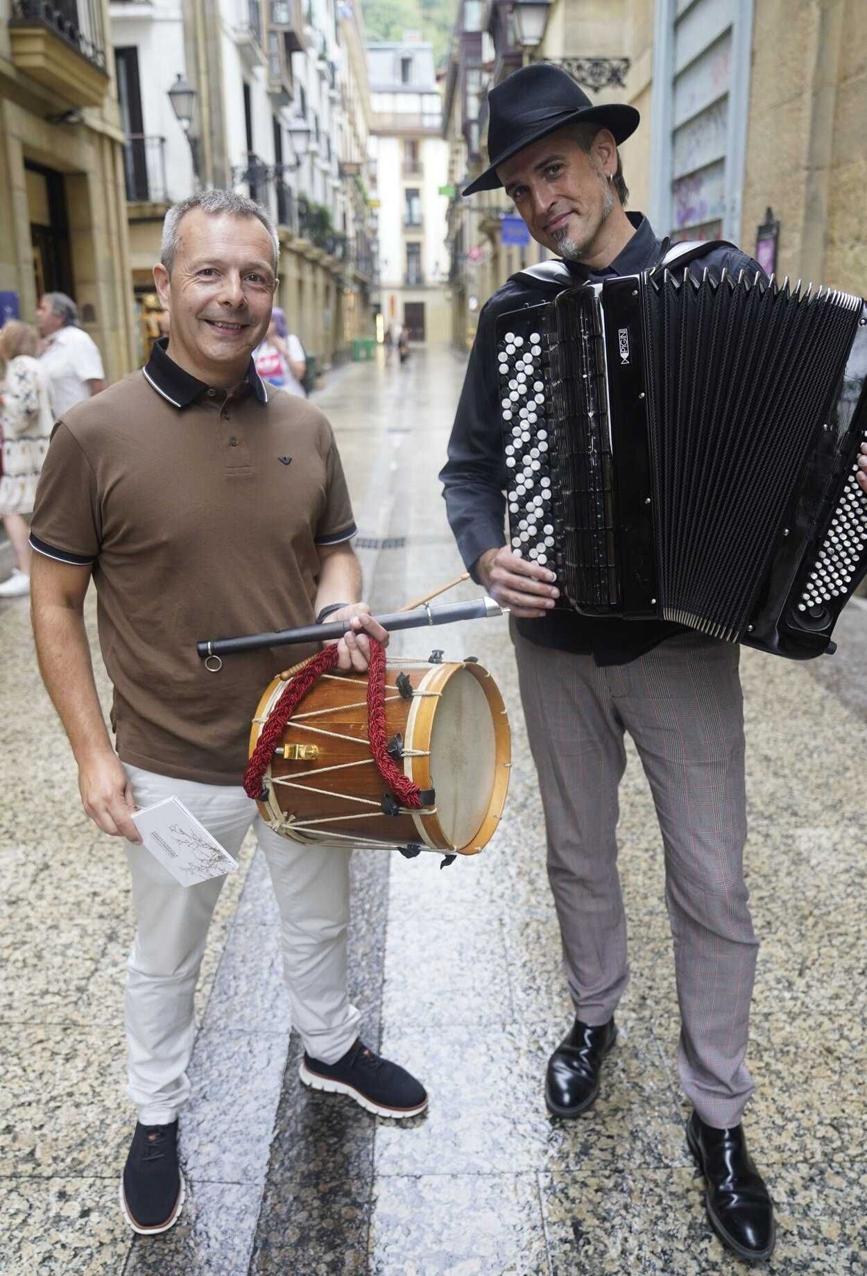 Garikoitz Mendizabal y Gorka Hermosa