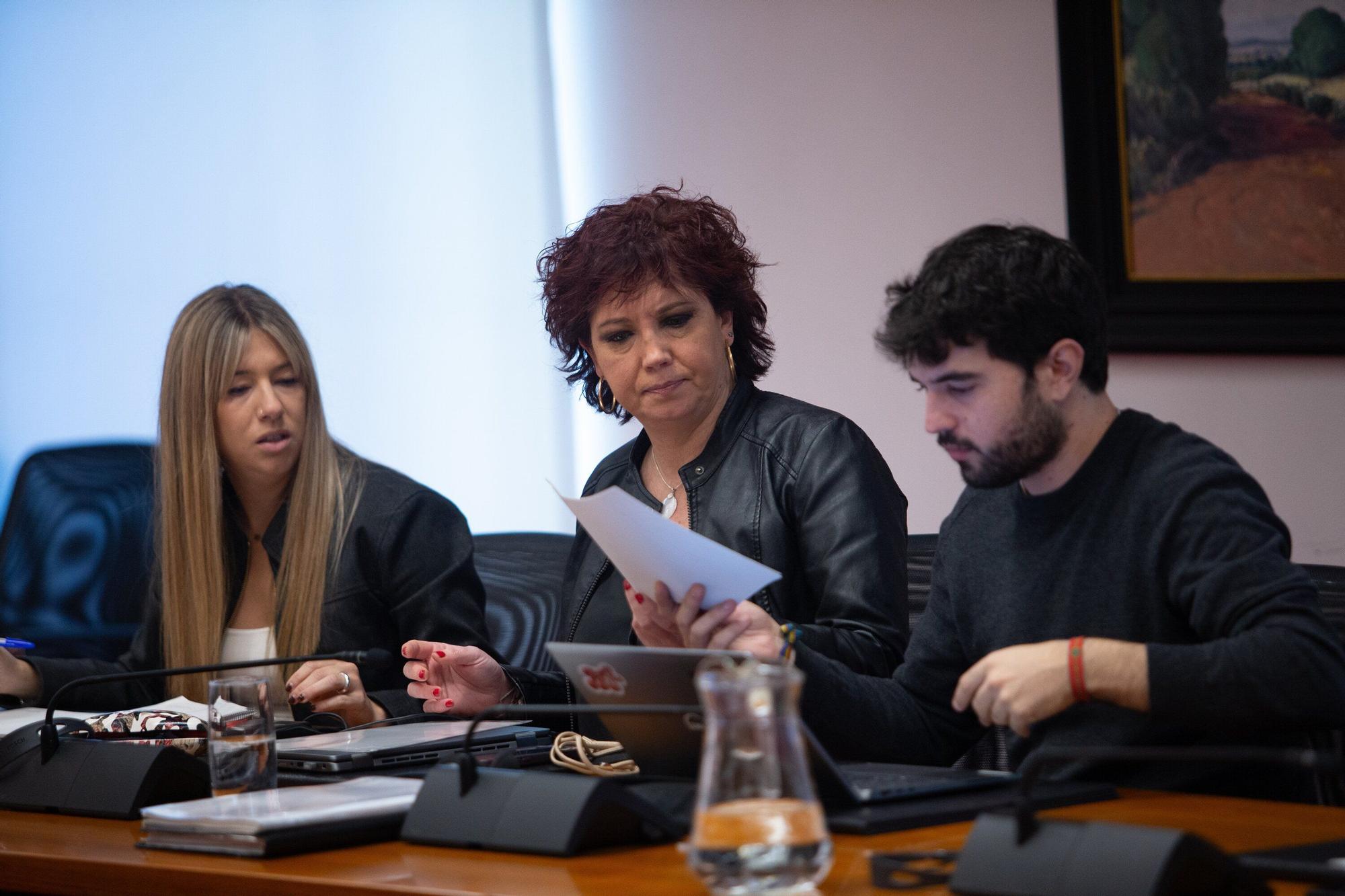 Fotos de la comisión de Economía y Hacienda