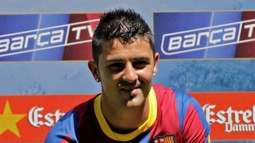 Villa: &quot;Llego al Barça en el mejor momento de mi carrera&quot;