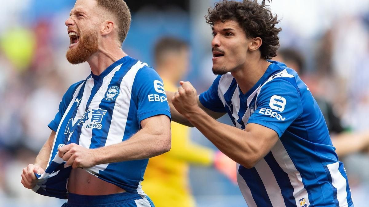 En Imágenes: El Alavés se impone al Elche