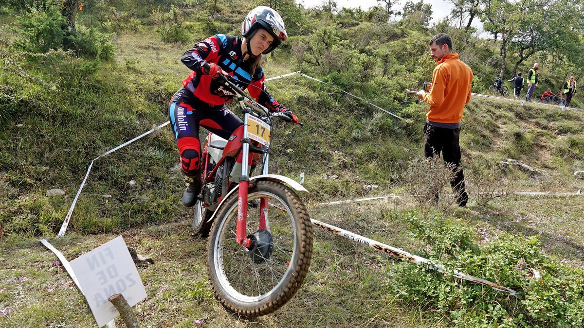 Zuriñe Sanz, la única representante femenina.