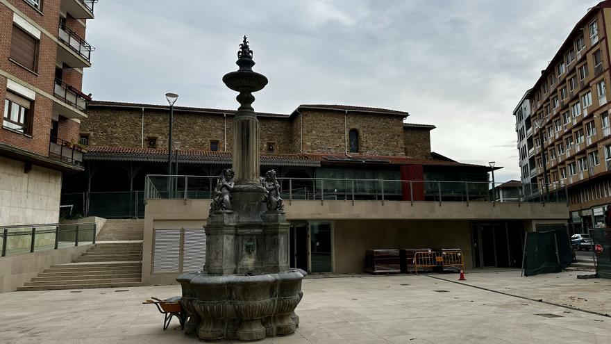 Laudio reserva para el primer sector los dos nuevos puestos de la plaza de Abastos