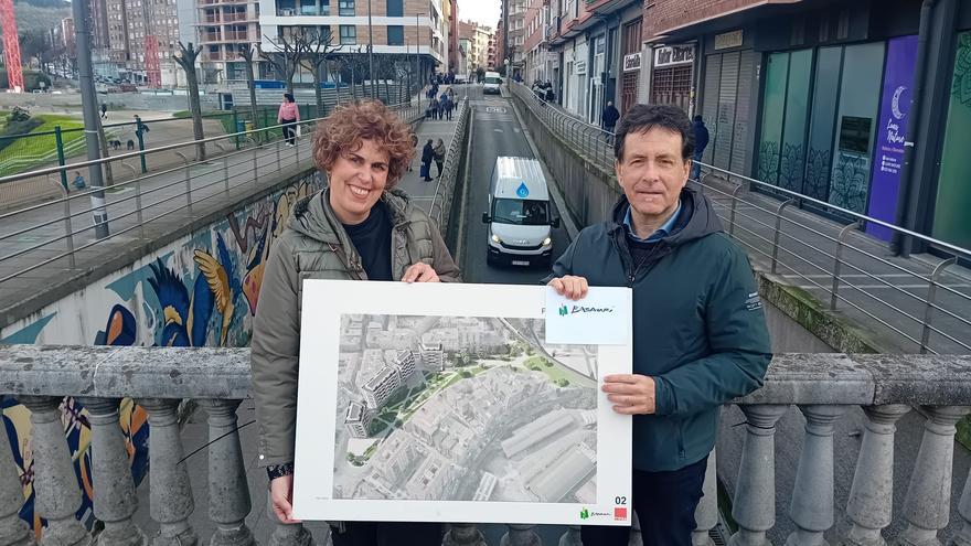 Basauri inicia el lunes las obras de cobertura del paso bajo las vías tren de Lehendakari Agirre