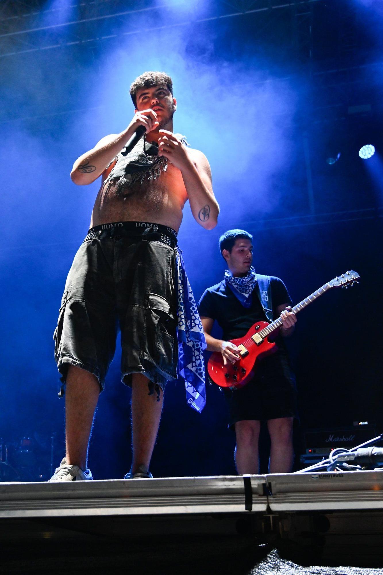 En imágenes: concierto de Linaje en Aste Nagusia