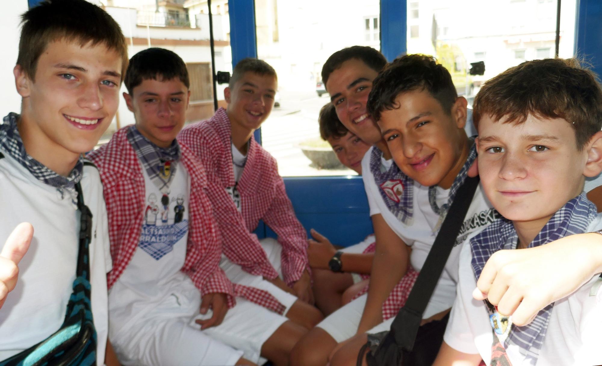 Veteranía y comienzos en el cuarto día de fiestas de Altsasu