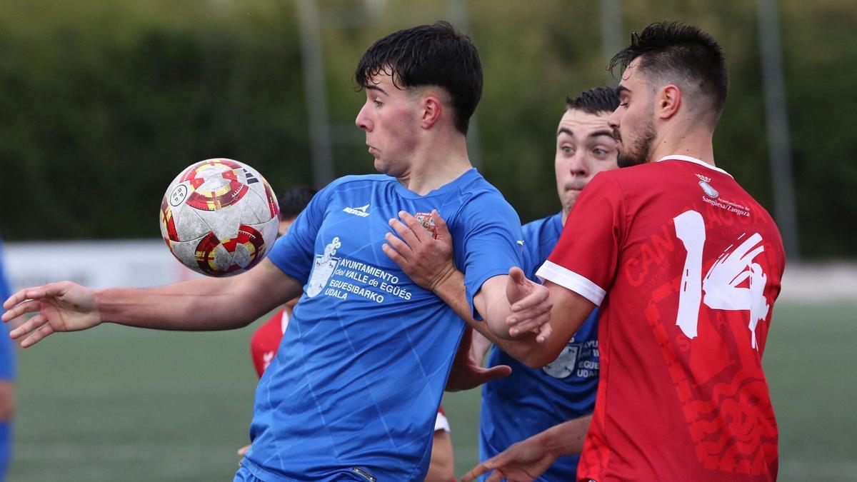 Un partido del año pasado del Valle de Egüés.