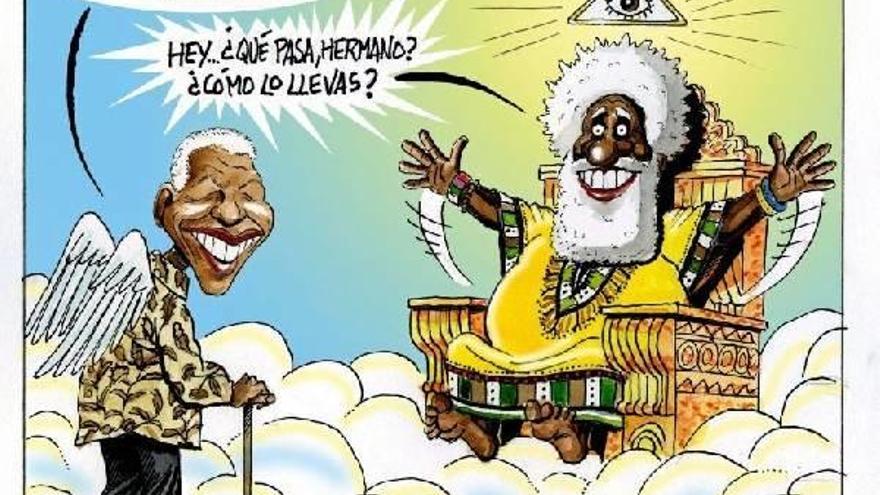 Mandela, de África al cielo