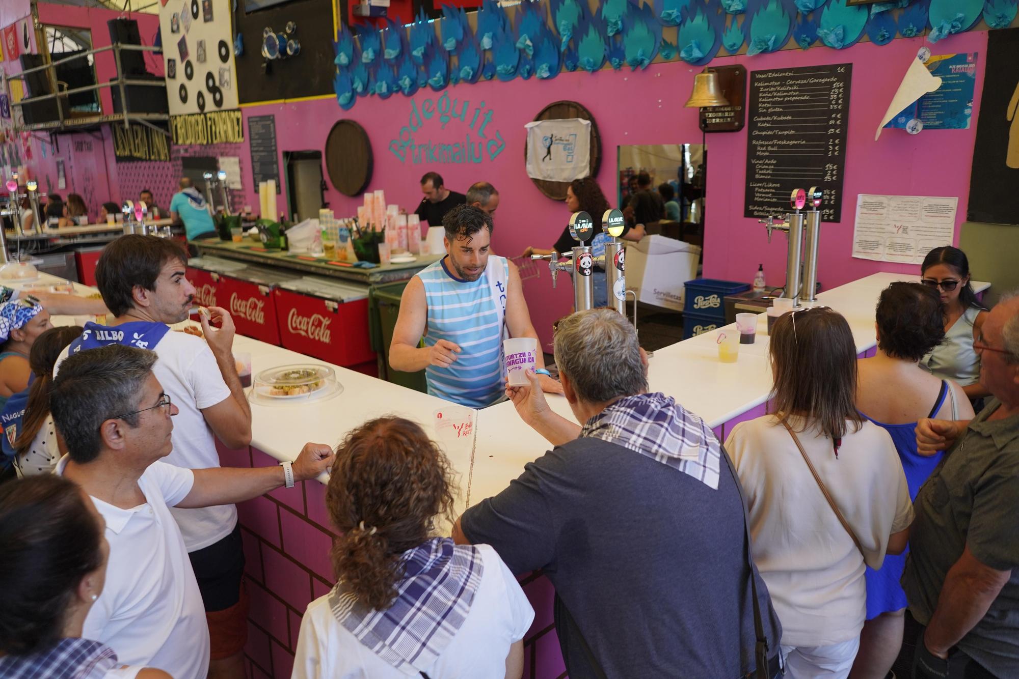 En imágenes: buen tiempo y gran ambiente en el último fin de semana de Aste Nagusia