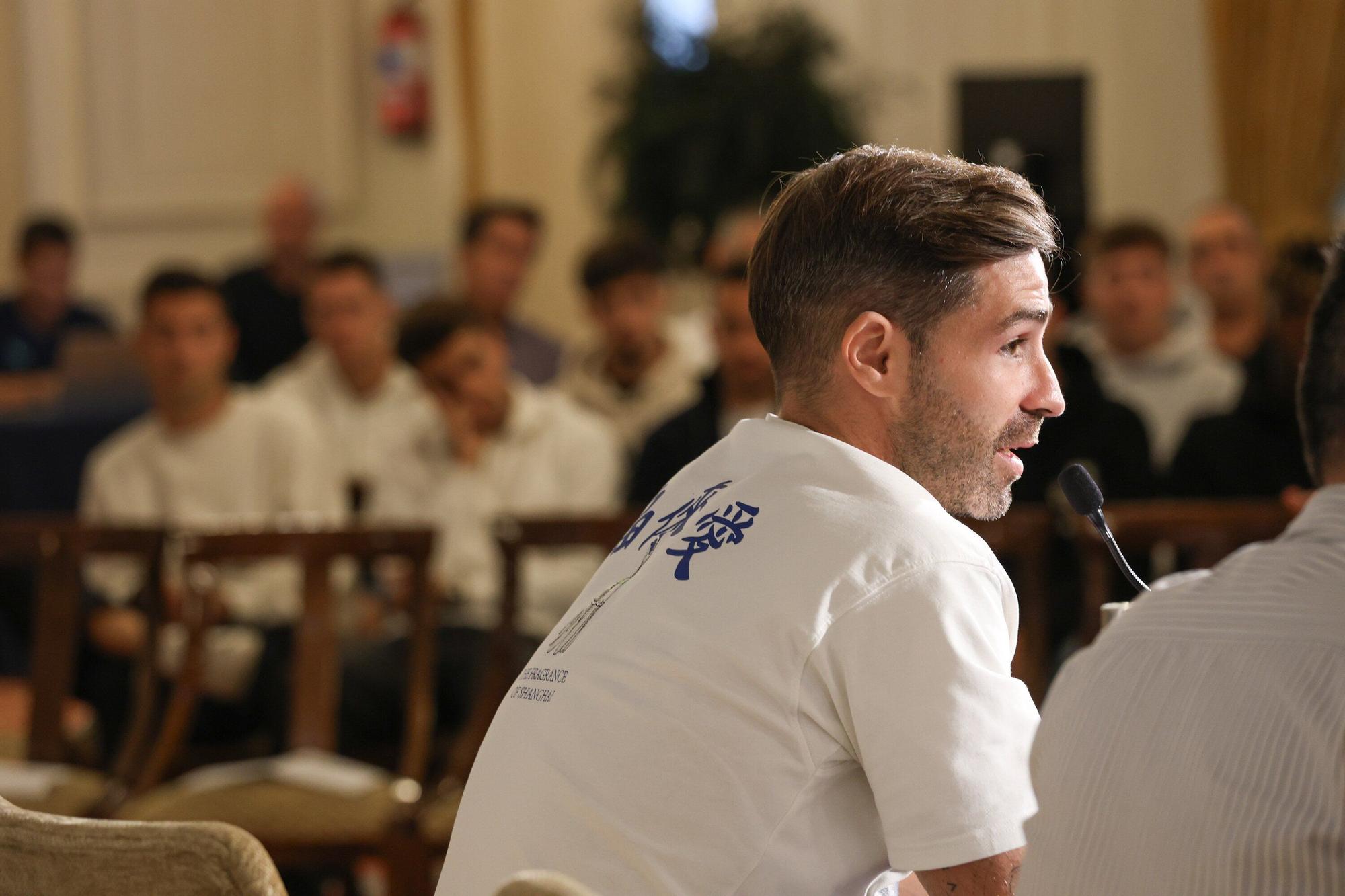 En imágenes: rueda de prensa de Yeray