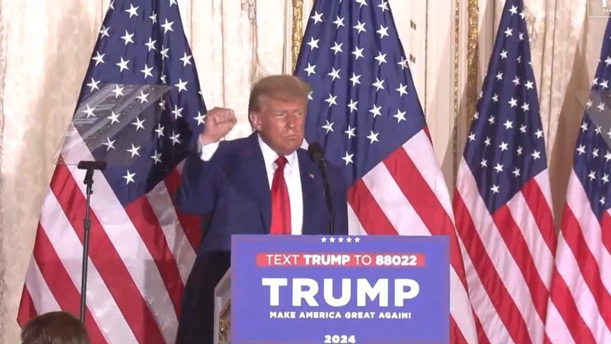 Trump insiste en su inocencia y pide que se retiren los cargos: "Nuestro país se va al infierno"