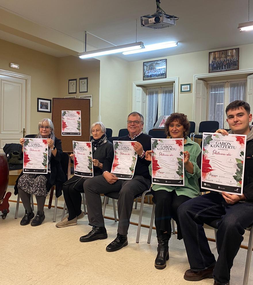 Zarautz alza su voz a favor de Palestina