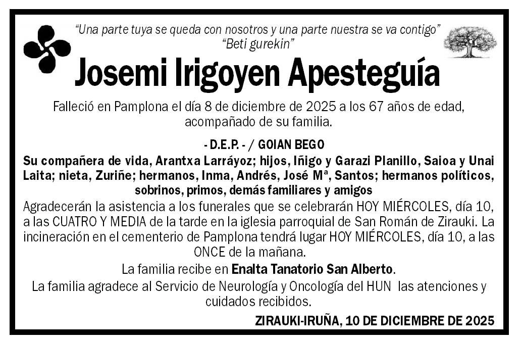 Josemi Irigoyen Apesteguía