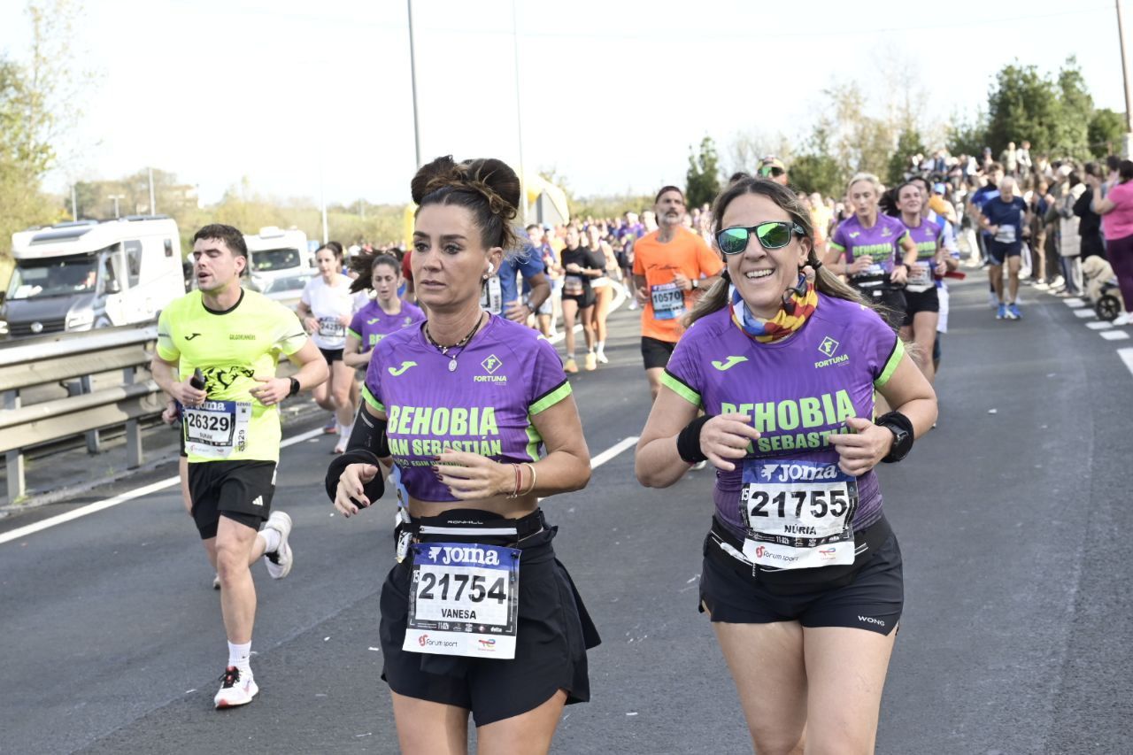 La Behobia, a su paso por Gaintxurizketa