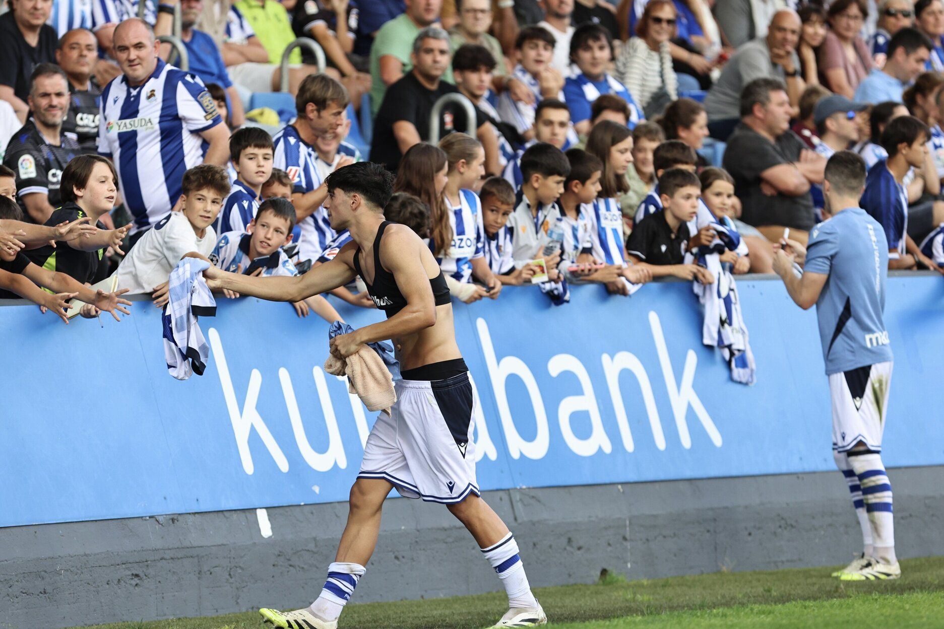 Real Sociedad-Osasuna: Zubieta disfruta del amistoso