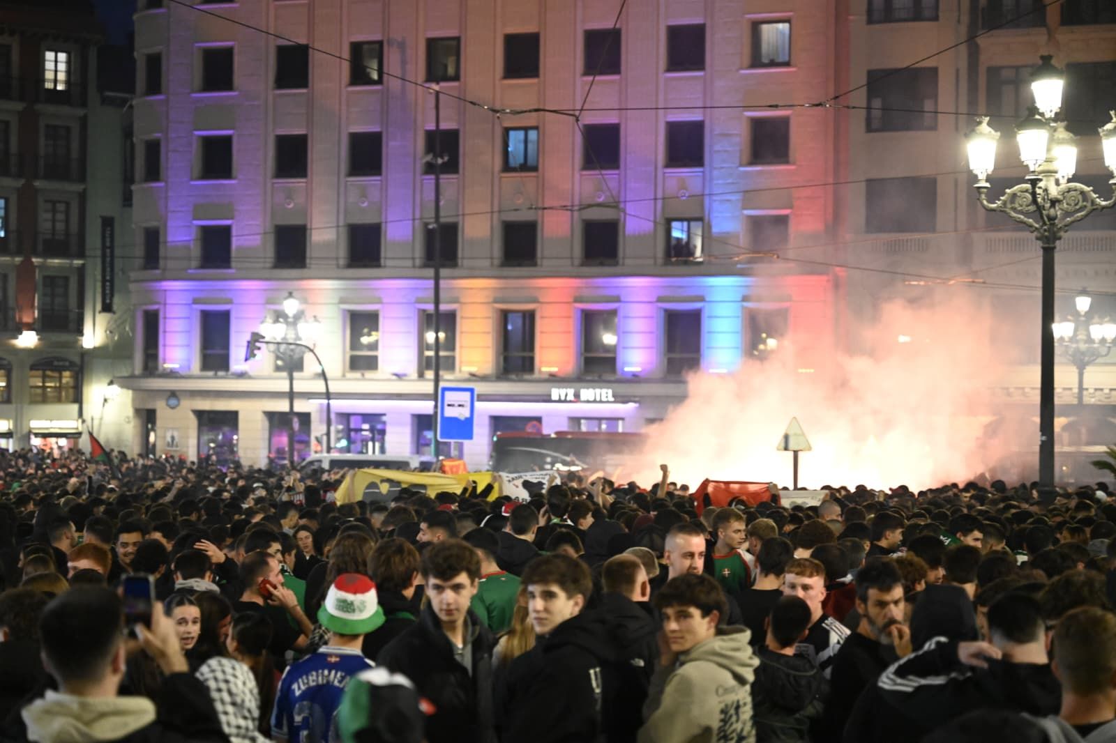 Cientos de personas marchan en Bilbao en apoyo a Palestina