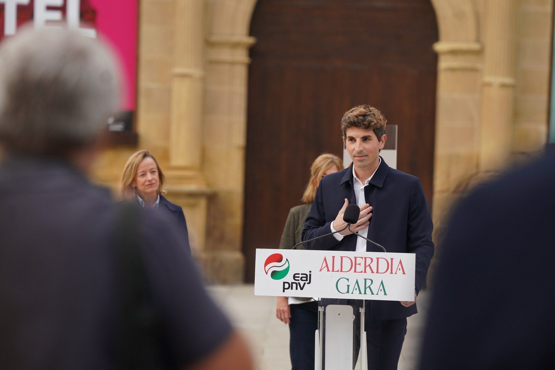 Jon Inasausti, tras su designación por el PNV para ser alcalde de Donostia