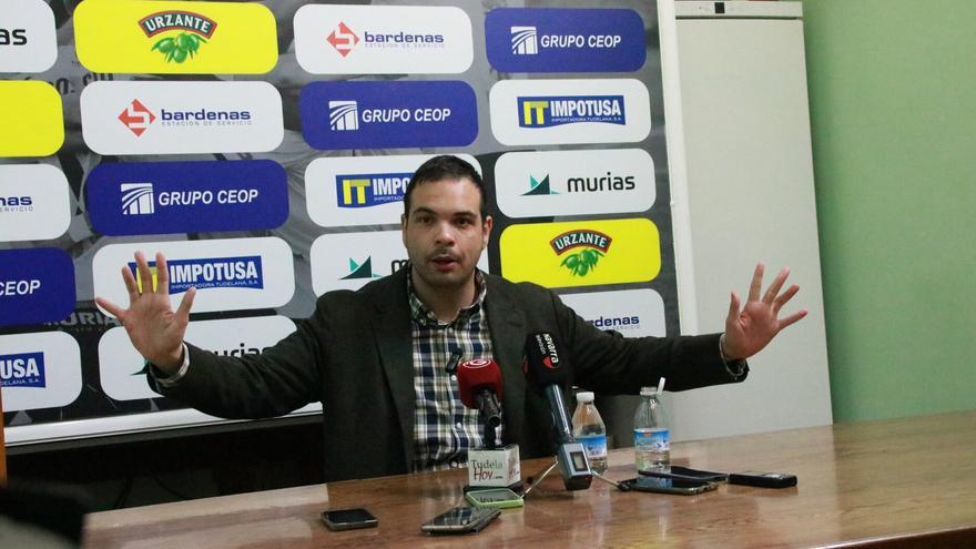 Ramón Lázaro, presidente del CD Tudelano, aspira a dirigir el CD Corellano