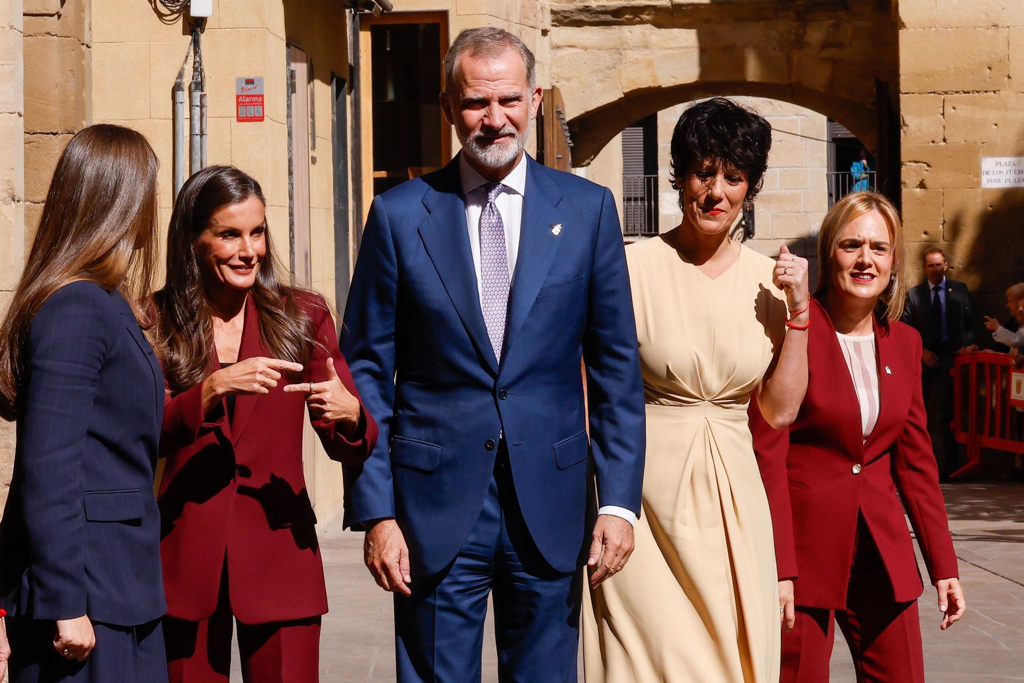 Visita de Felipe de Borbón, Leonor y Letizia a Navarra (viernes 26 de septiembre de 2025)