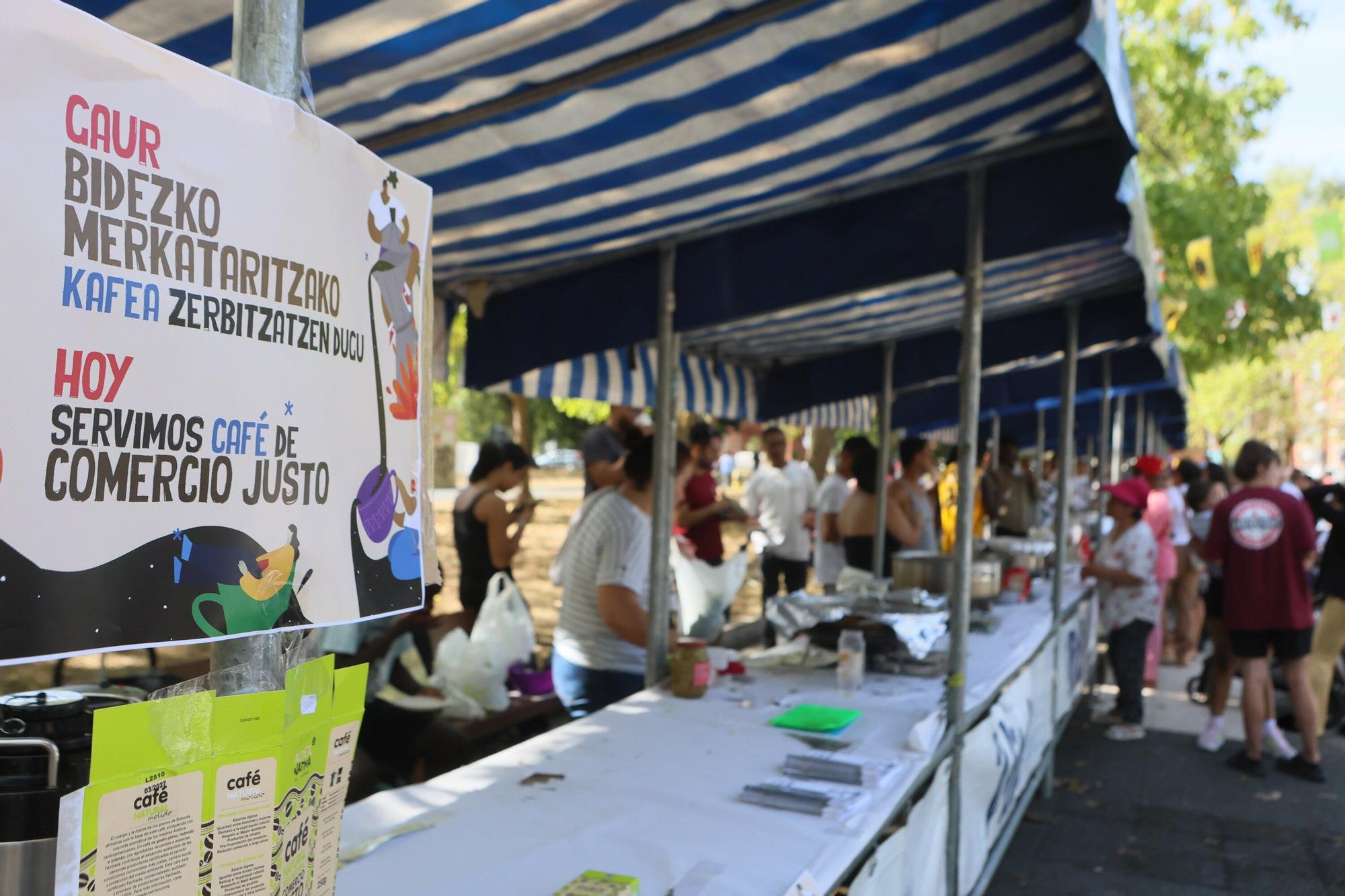 En imágenes: Sabor y ritmo en fiestas de Zaramaga